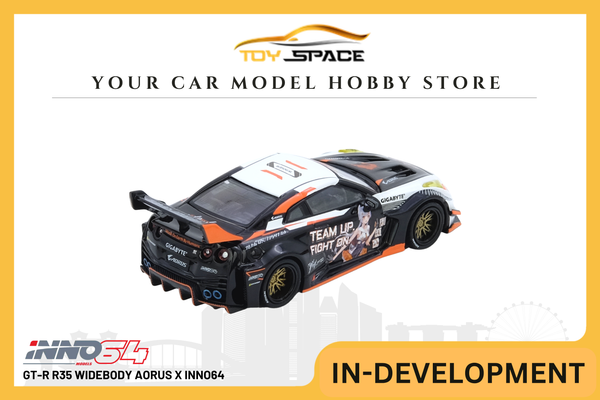 [INNO64] GT-R R35 Widebody AORUS x INNO64