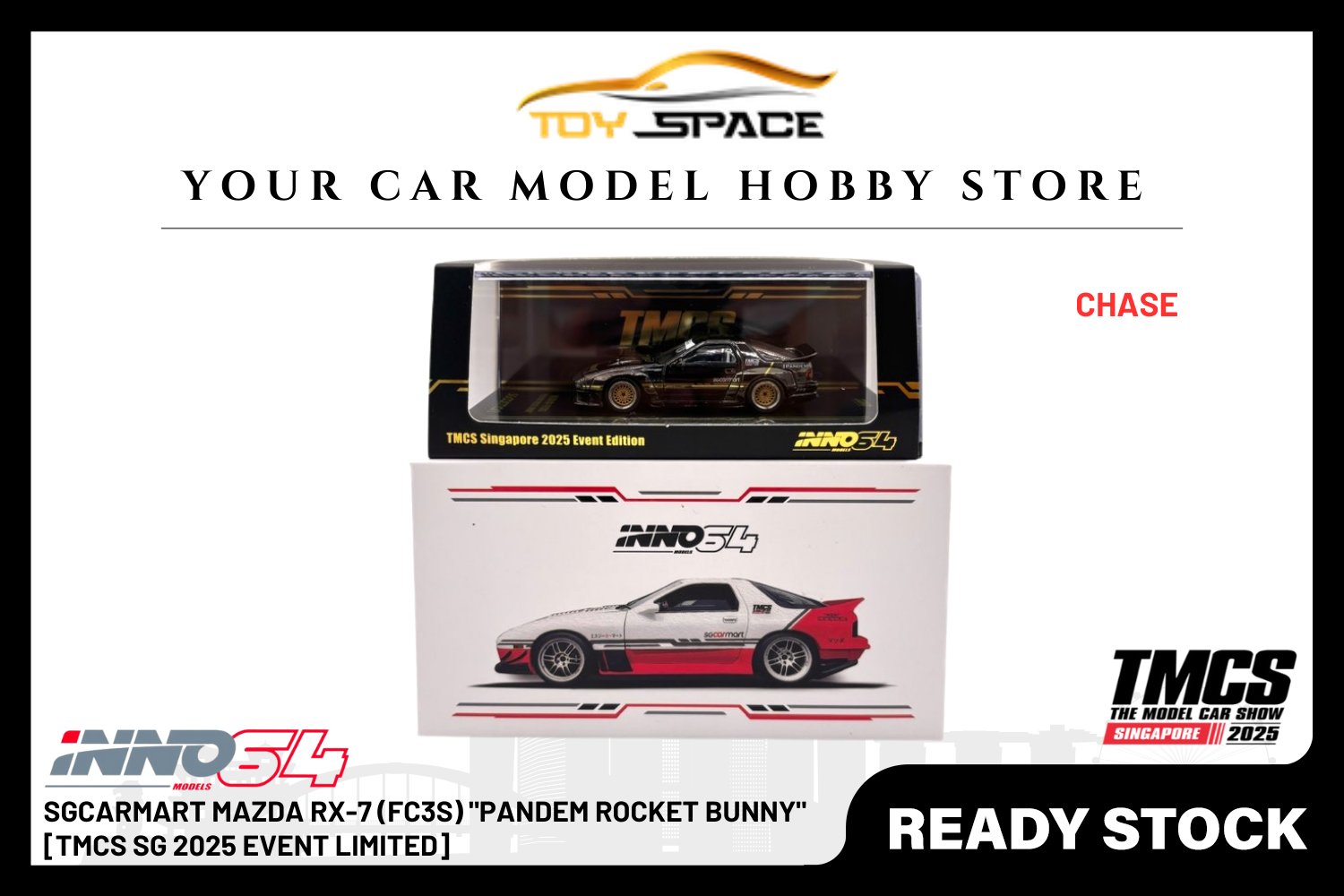 [INNO64] 1:64 SGCARMART Mazda RX-7 (FC3S) 