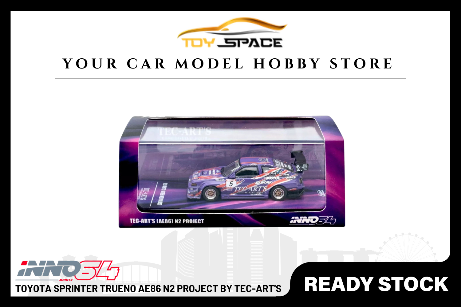 [INNO64] Toyota Sprinter Trueno AE86 N2 Project By Tec-Art's