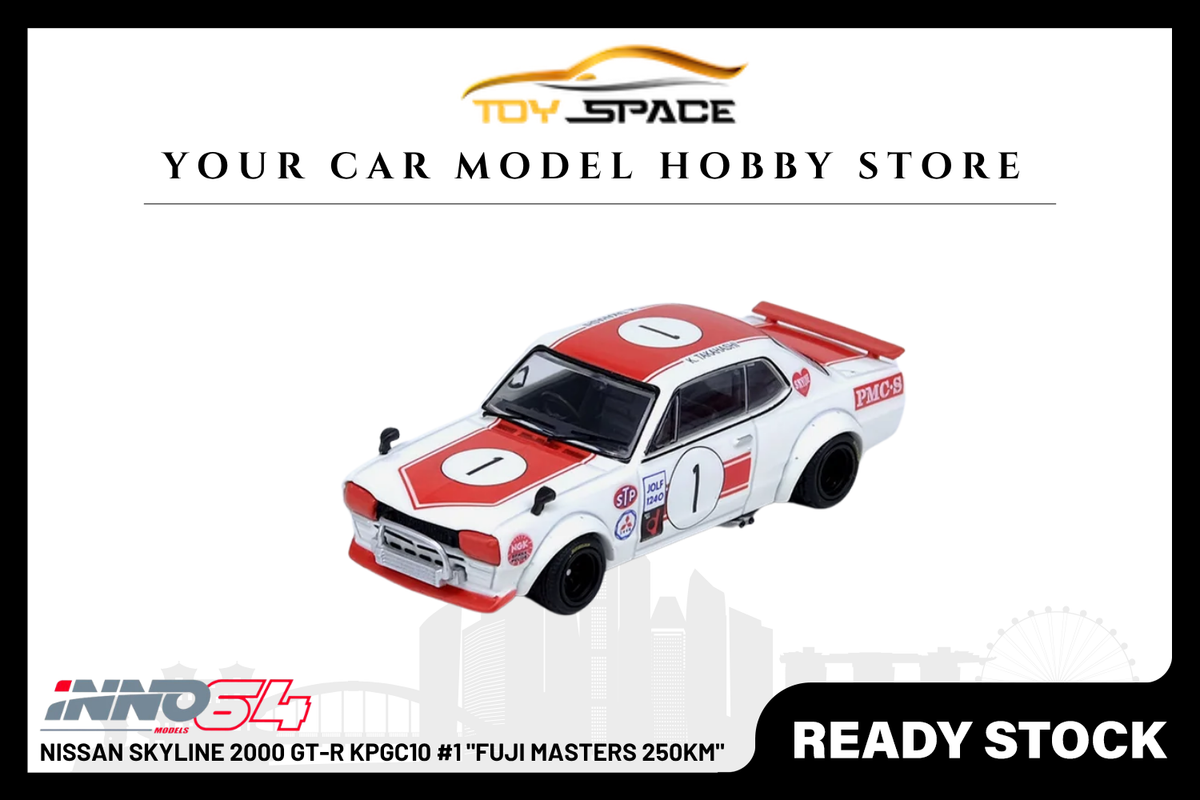 [INNO64] Nissan Skyline 2000 GT-R KPGC10 #1 "Fuji Masters 250KM"
