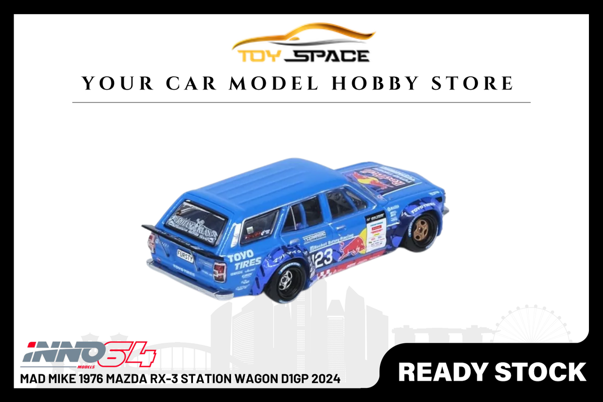 [INNO64] Mad Mike 1976 Mazda RX-3 Station Wagon D1GP 2024