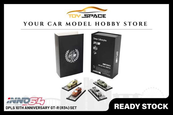 [INNO64] DPLS 10TH Anniversary GT-R (R34) Set