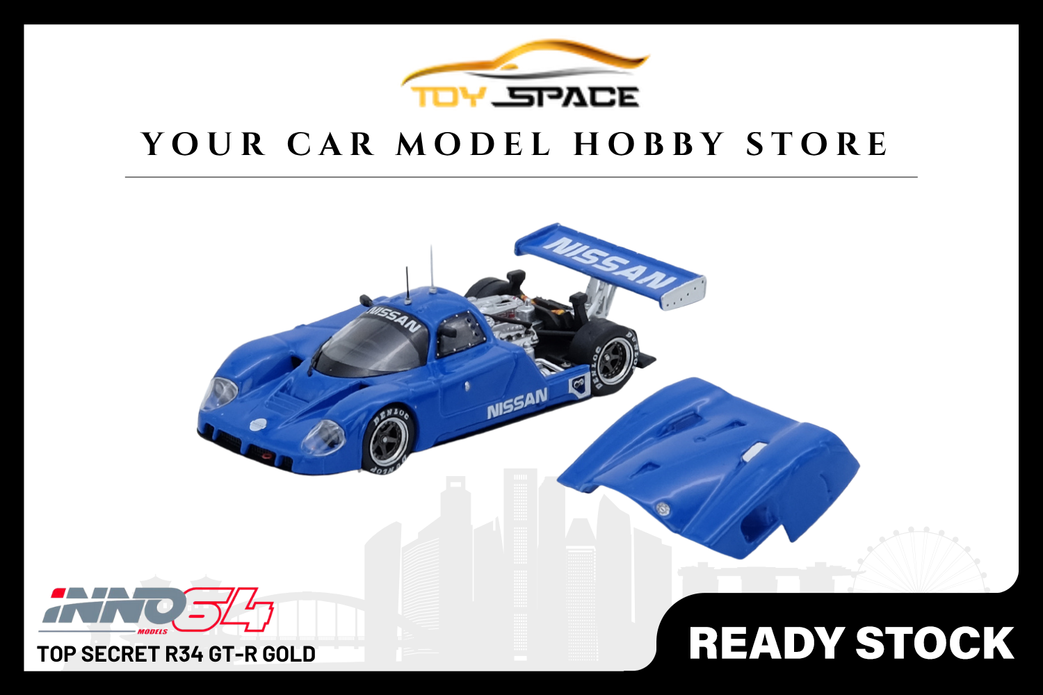 [INNO64] Nissan R89C Blue
