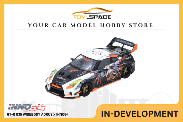 [INNO64] GT-R R35 Widebody AORUS x INNO64