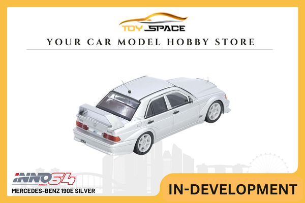 [INNO64] Mercedes-Benz 190E Silver