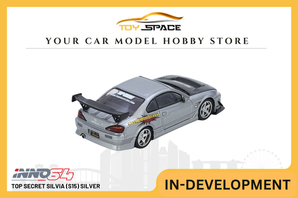 [INNO64] Top Secret Silvia (S15) Silver