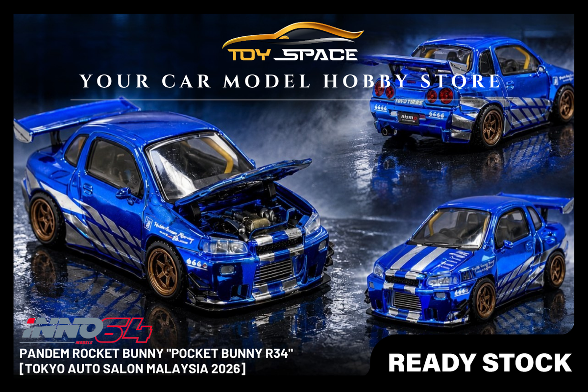 [INNO64] Pandem Rocket Bunny "Pocket Bunny R34" [Tokyo Auto Salon Malaysia 2026]