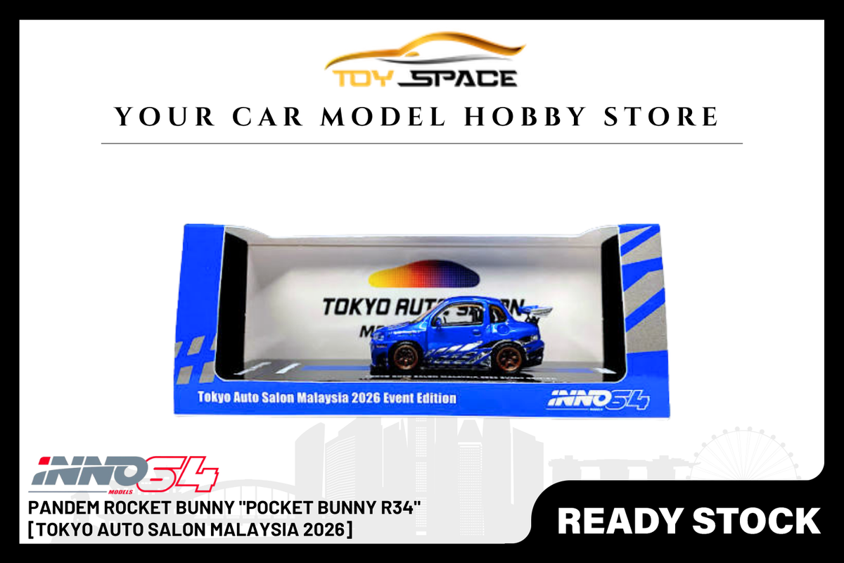 [INNO64] Pandem Rocket Bunny "Pocket Bunny R34" [Tokyo Auto Salon Malaysia 2026]