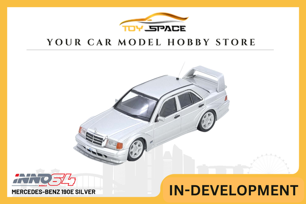 [INNO64] Mercedes-Benz 190E Silver