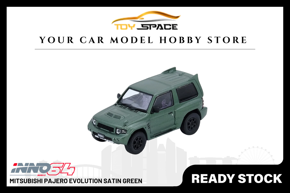 [INNO64] Mitsubishi Pajero Evolution Satin Green