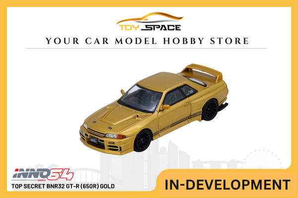 [INNO64] Top Secret BNR32 GT-R (650R) Gold