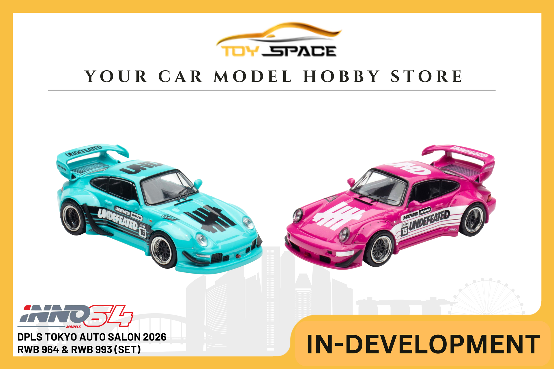 INNO64] DPLS Tokyo Auto Salon 2026 RWB 964 & RWB 993 (Set)