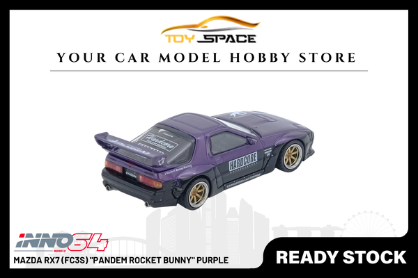 [INNO64] Mazda RX7 (FC3S) "Pandem Rocket Bunny" Purple