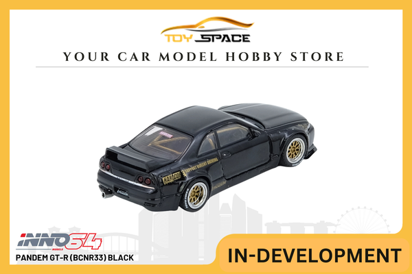 [INNO64] Pandem GT-R (BCNR33) Black