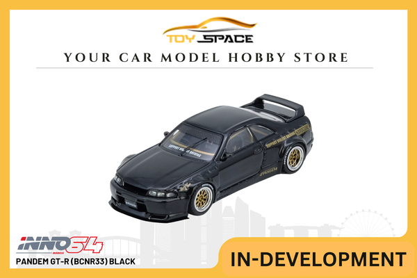 [INNO64] Pandem GT-R (BCNR33) Black