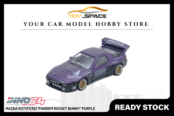 [INNO64] Mazda RX7 (FC3S) "Pandem Rocket Bunny" Purple
