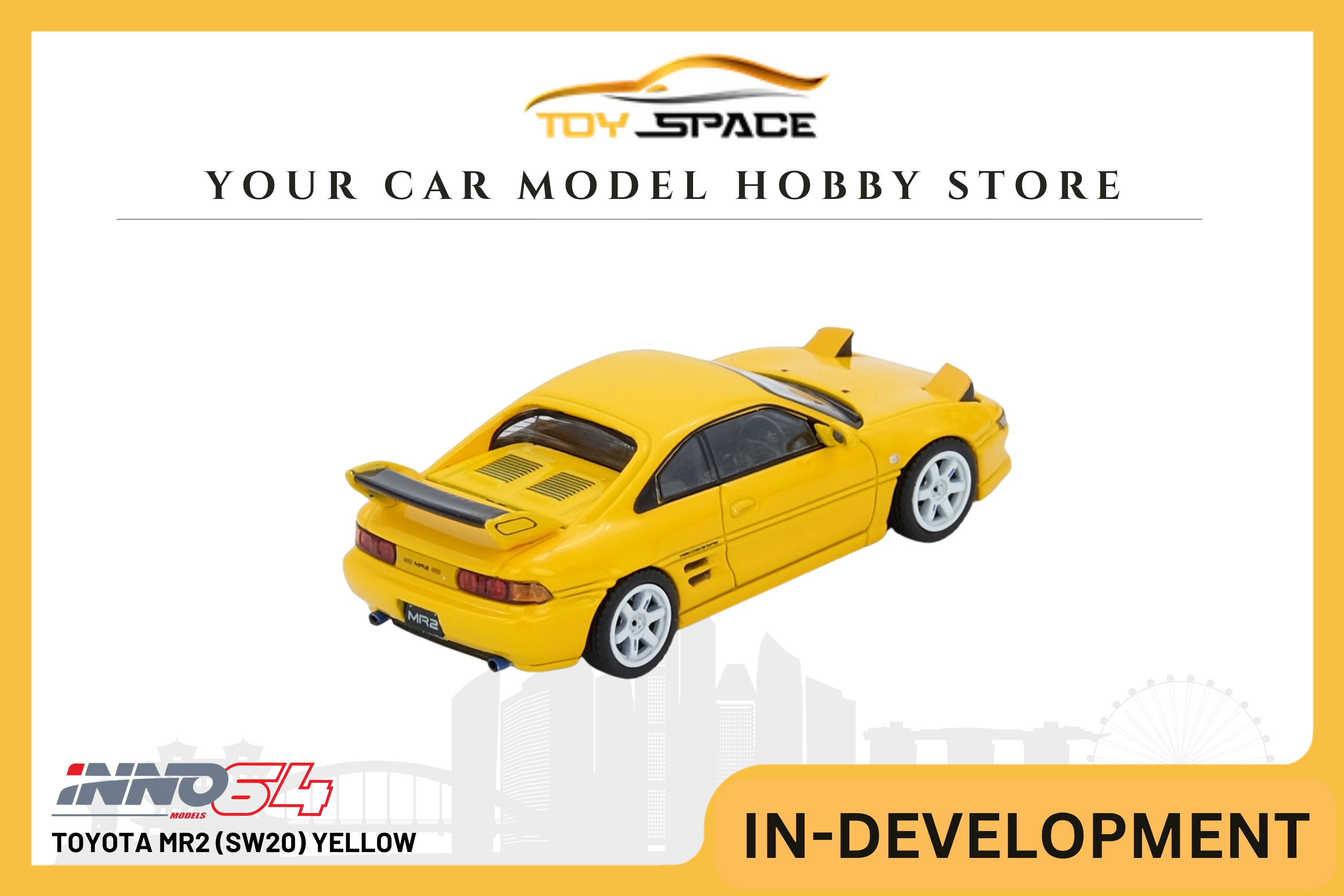 [INNO64] Toyota MR2 (SW20) Yellow