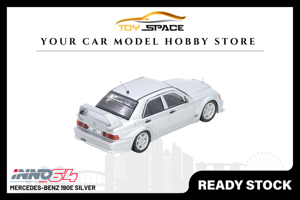 [INNO64] Mercedes-Benz 190E Silver