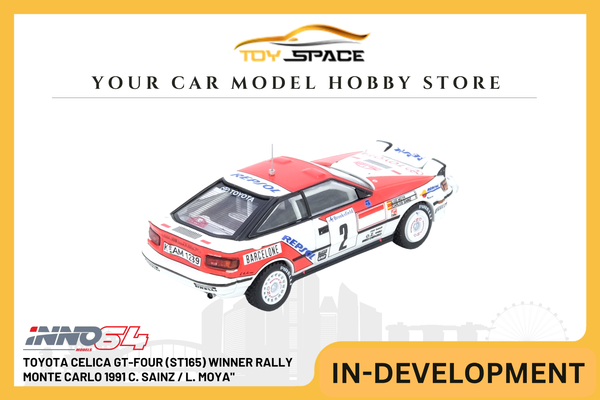 [INNO64] Toyota Celica GT-Four (ST165) Winner Rally Monte Carlo 1991 C. Sainz / L. Moya"