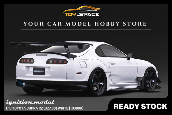 [IGNITION MODEL] 1:18 Toyota Supra RZ (JZA80) White [IG3886]