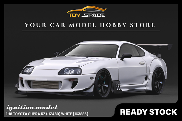 [IGNITION MODEL] 1:18 Toyota Supra RZ (JZA80) White [IG3886]