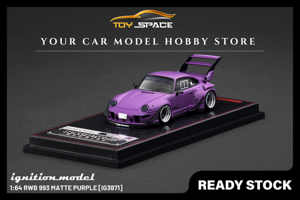 [IGNITION MODEL] 1:64 RWB 993 Matte Purple [IG3871]