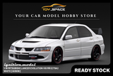 [IGNITION MODEL] 1:18 Mitsubishi Lancer Evolution VIII MR (CT9A) White [IG3836] - Toy Space Diecast Online Store Singapore