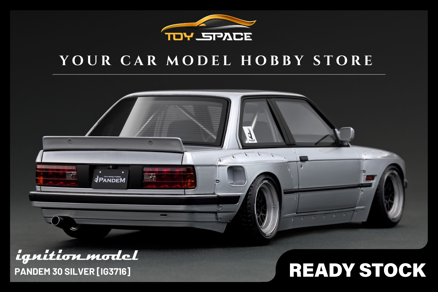 [IGNITION MODEL] 1:18 PANDEM 30 Silver [IG3716]