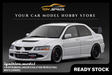 [IGNITION MODEL] 1:18 Mitsubishi Lancer Evolution Ⅷ MR (CT9A) White [IG3835] - Toy Space Diecast Online Store Singapore