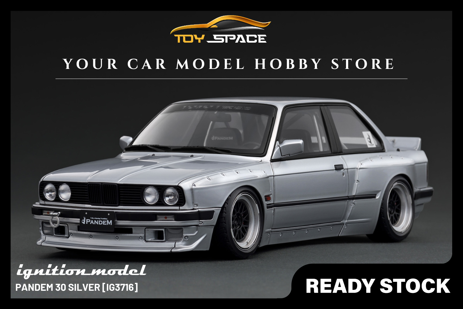 [IGNITION MODEL] 1:18 PANDEM 30 Silver [IG3716]