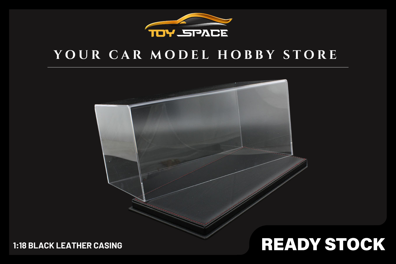 [TOY SPACE] 1:18 Black Leather Casing