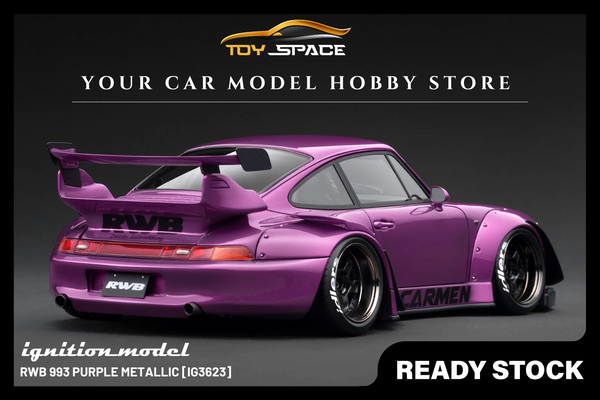 [IGNITION MODEL] 1:18 RWB 993 Purple Metallic [IG3623]