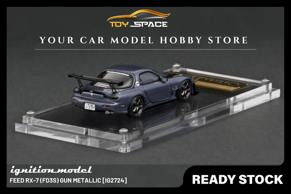 [IGNITION MODEL] 1:64 FEED RX-7 (FD3S) Gun Metallic [IG2724]