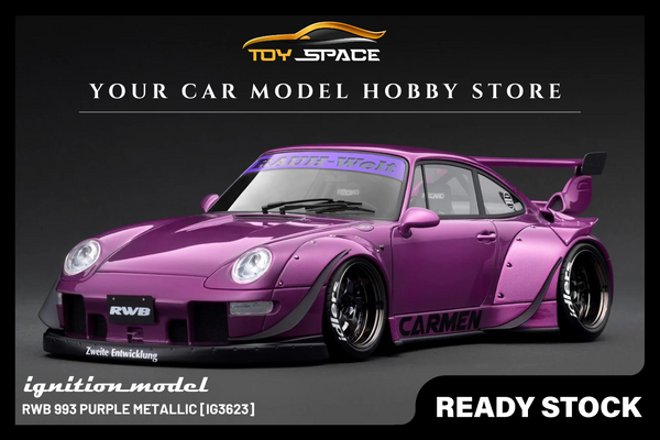 [IGNITION MODEL] 1:18 RWB 993 Purple Metallic [IG3623]