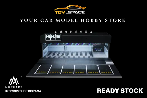 [MOREART] 1:64 HKS Workshop Diorama