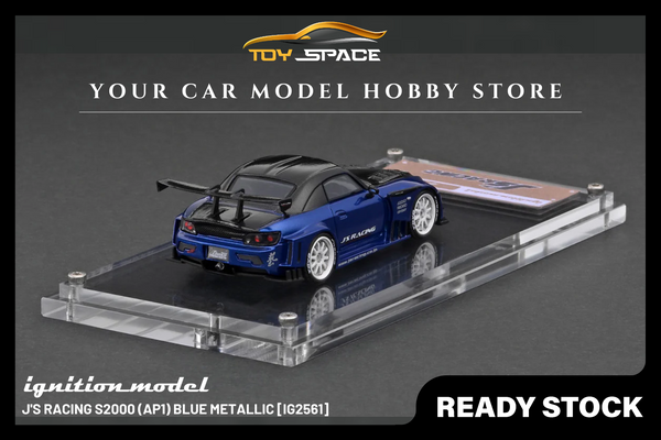 [IGNITION MODEL] 1:64 J'S RACING S2000 (AP1) Blue Metallic [IG2561]