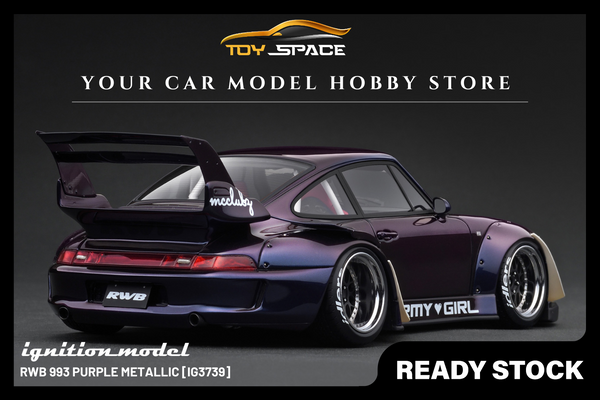 [IGNITION MODEL] 1:18 RWB 993 Purple Metallic [IG3739]