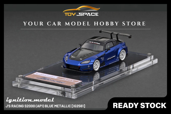 [IGNITION MODEL] 1:64 J'S RACING S2000 (AP1) Blue Metallic [IG2561]