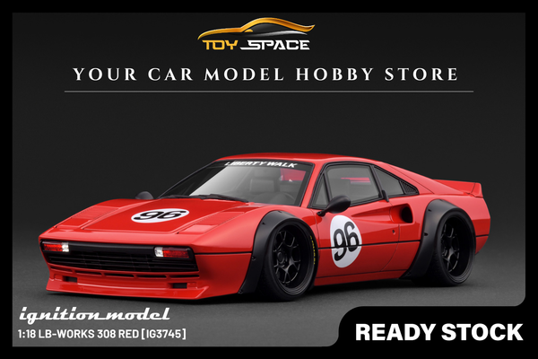 [IGNITION MODEL] 1:18 LB-Works 308 Red [IG3745]