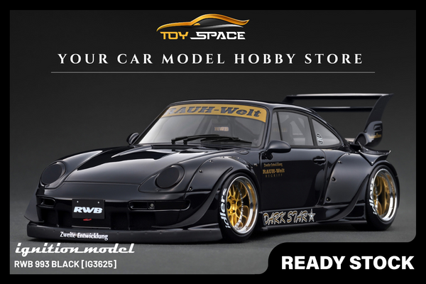 [IGNITION MODEL] 1:18 RWB 993 Black [IG3625]