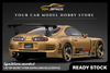 [IGNITION MODEL] 1:18 TOP SECRET GT300 Supra (A80) Gold [IG3743]