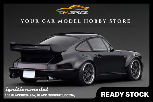 [IGNITION MODEL] 1:18 Blackbird (964) Black MIDNIGHT [IG3594]