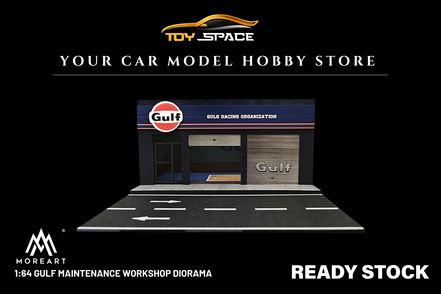 [MOREART] 1:64 Gulf Maintenance Workshop Diorama