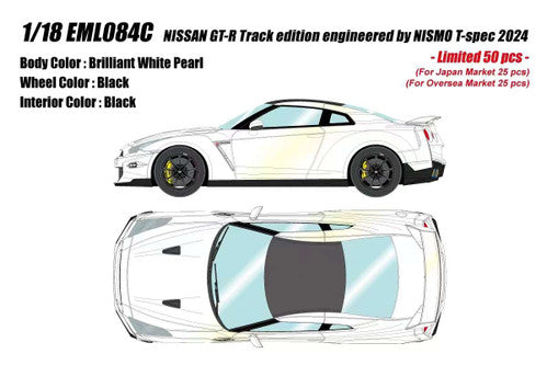 [MAKE UP] 1:18 Nissan GT-R Track Edition Engineered By Nismo T-Spec 2024 [EML084C]