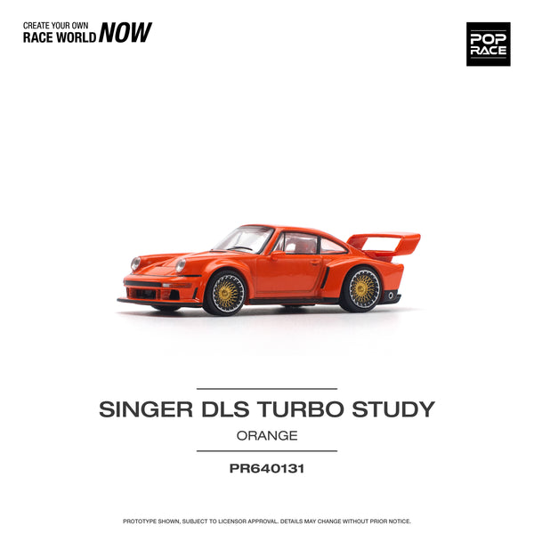 [POP RACE] 1/64 Singer DLS Turbo (Track) Orange