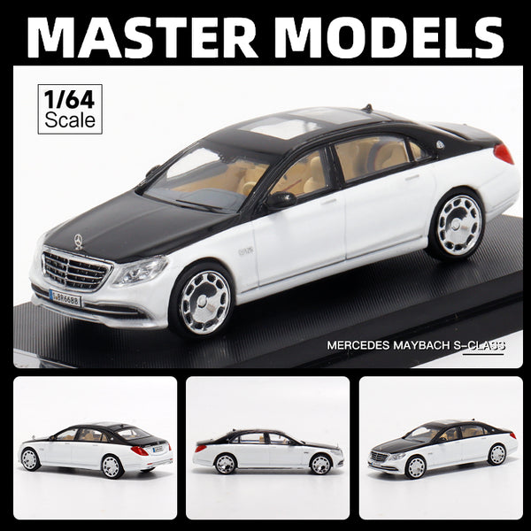 [MASTER] 1/64 Maybach S650 Black / White