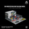 [MOREART] 1/64 Car Modification Shop Building Model Diorama