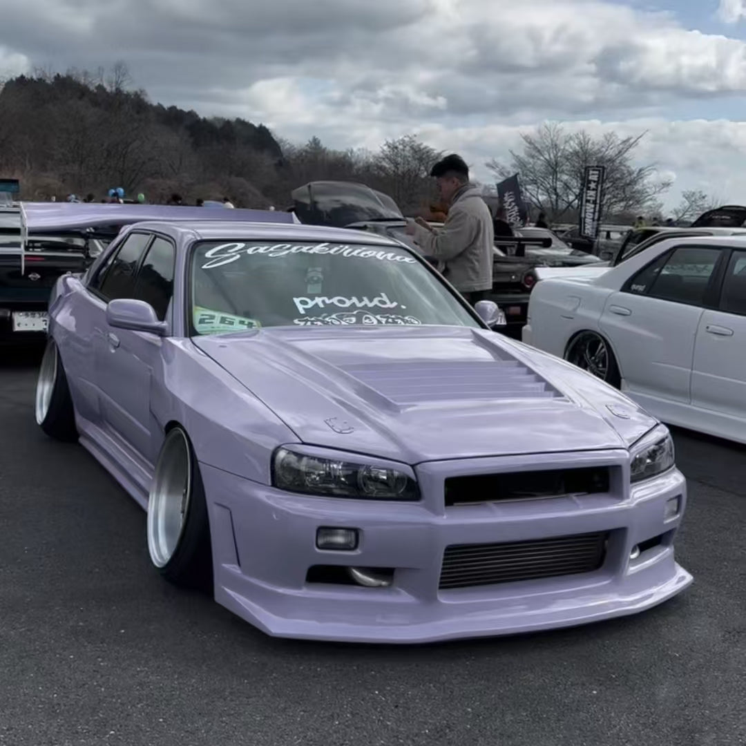 [FUJI] 1:64 Skyline GT-R (R34) Nismo Z-Tune High-end Version Light Lavender