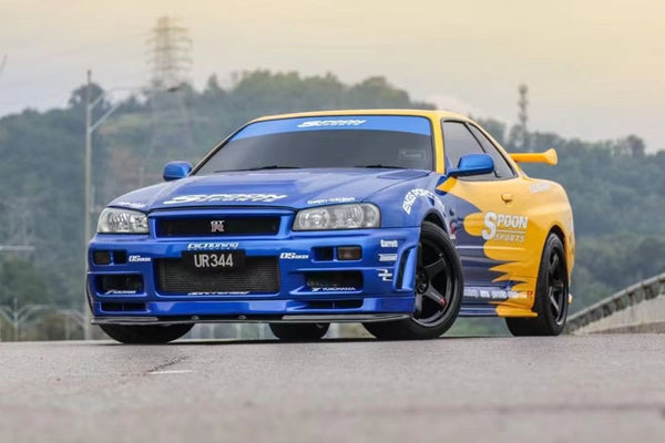 [FAST SPEED] 1:64 Skyline R34 GT-R 5th Generation BNR34 Spoon Livery