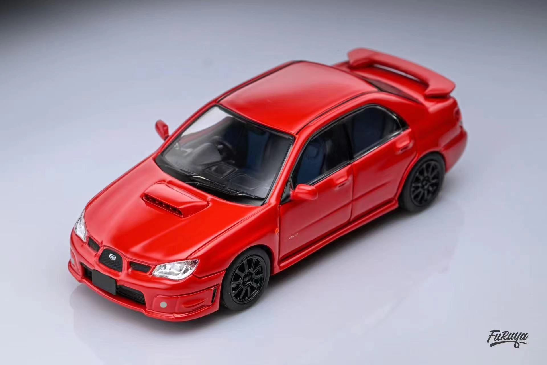 [FURUYA] 1:64 Subaru Impreza WRX STi 9th Generations Sedan Version Red